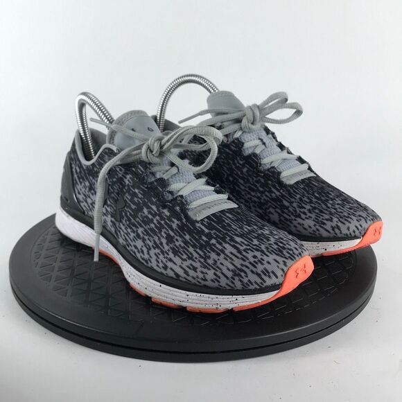 Under Armour Charged Bandit 3 Black/Gray Running Shoes 3020120-100 Women’s Size - Picture 3 of 12